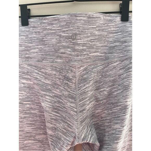 Lululemon Wunder Under Hi-Rise 7/8 Tight 25" 6 Wee Are From Space Ice Grey Alpin - Picture 4 of 5